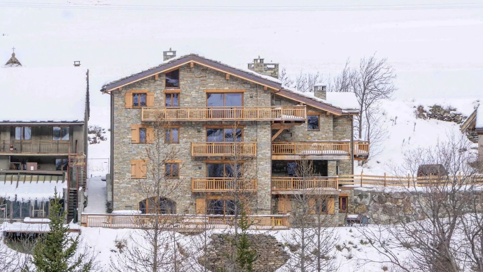 Chalet La Turra, Spa Privee Lanslebourg-Mont-Cenis Appartement